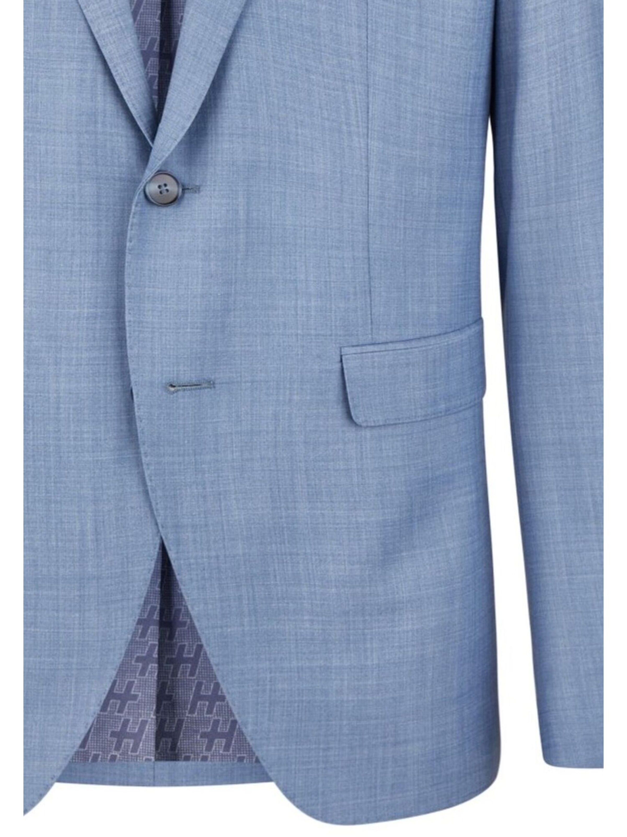 HECHTER PARIS Regular Anzug in Modern Fit in Blau