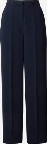 Loosefit Pantalon à plis GERRY WEBER en bleu : devant