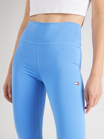 TOMMY HILFIGER Skinny Sporthose 'ESSENTIALS' in Blau