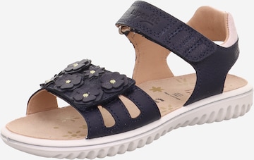 Sandales 'SPARKLE' SUPERFIT en bleu : devant
