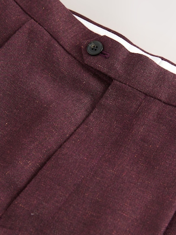 regular Pantaloni con pieghe di Next in rosso