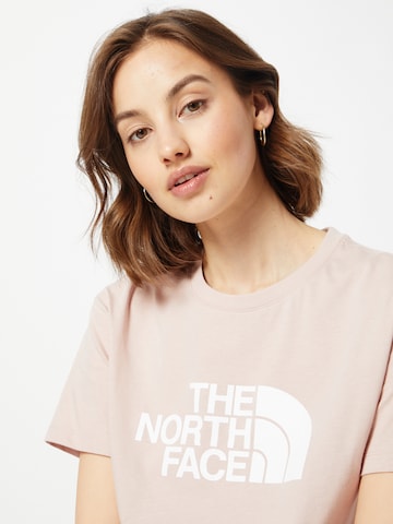 THE NORTH FACE T-shirt i rosa