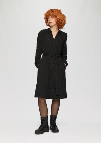 Robe QS en noir : devant