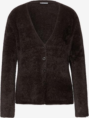 Cardigan STREET ONE en marron : devant
