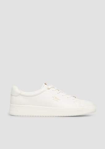 s.Oliver Platform trainers in White
