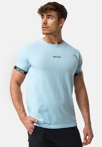 T-Shirt 'Lutzy' INDICODE JEANS en bleu