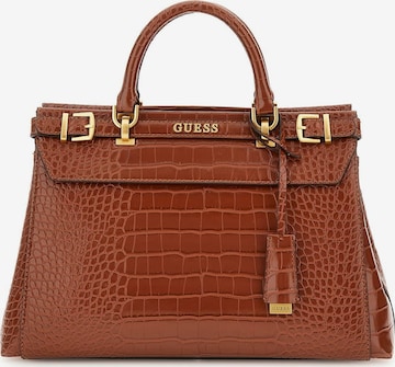 GUESS Handtasche 'Sestri ' in Braun: predná strana