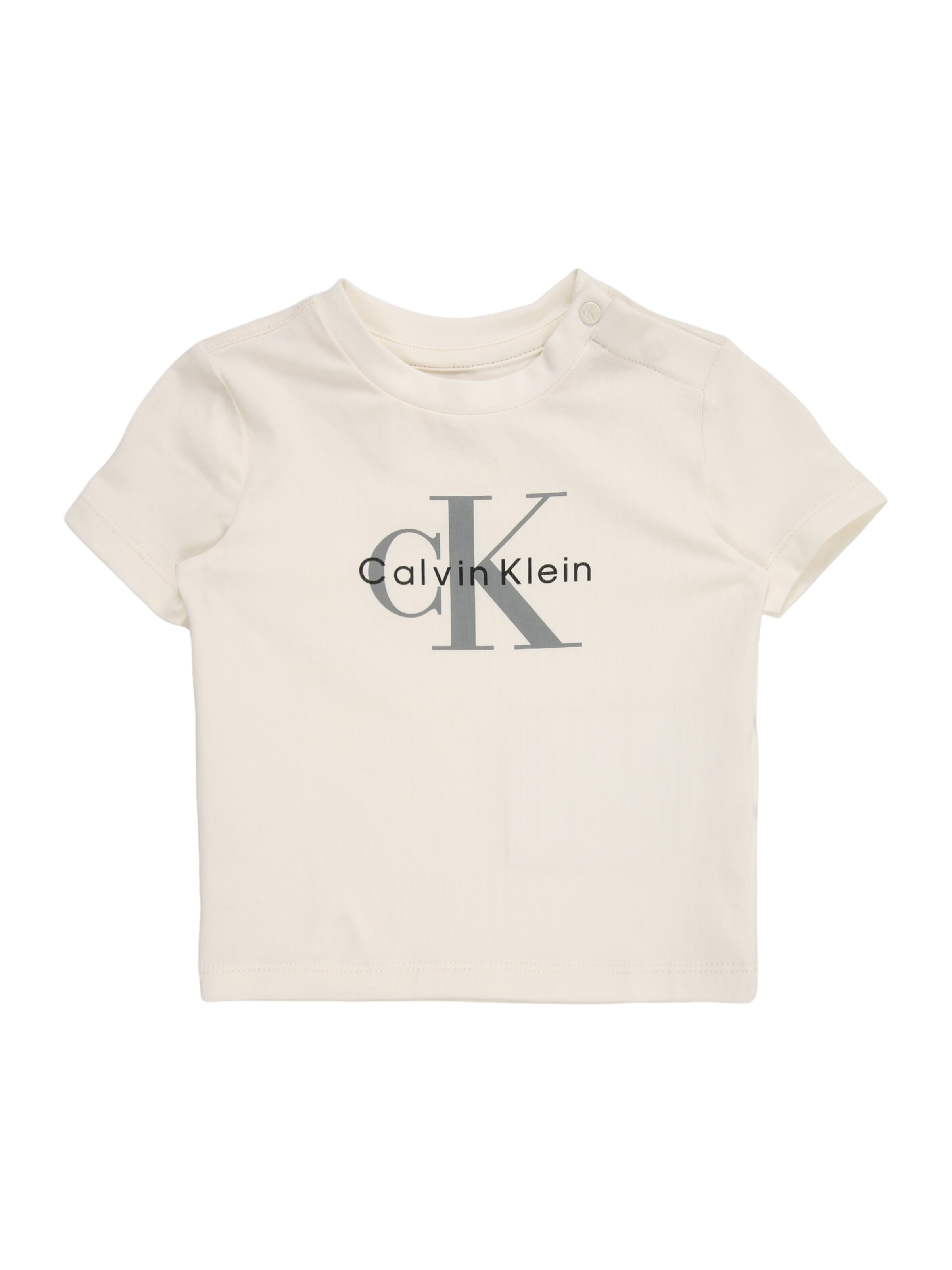 Calvin Klein Jeans - Regular Camisola em branco: frente