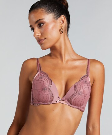 Hunkemöller - Triángulo Sujetador 'Ruby' en rosa: frente
