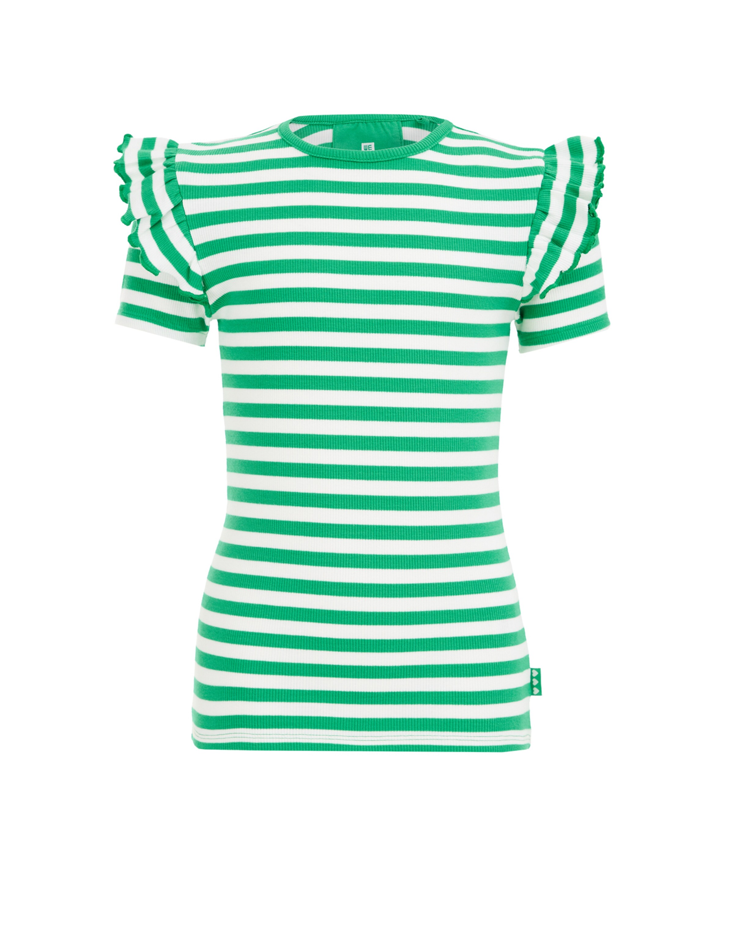 WE Fashion T-shirt i grön: framsida