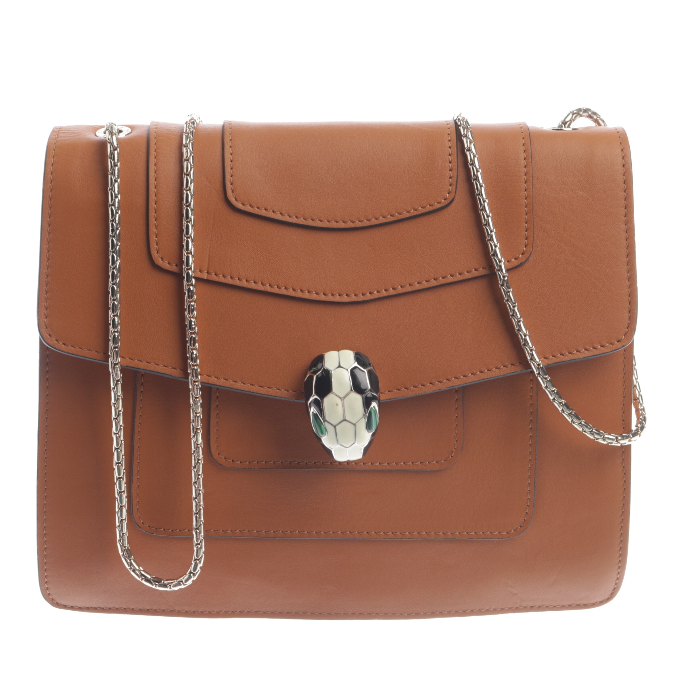 Bulgari Bag in One size in Brown: front