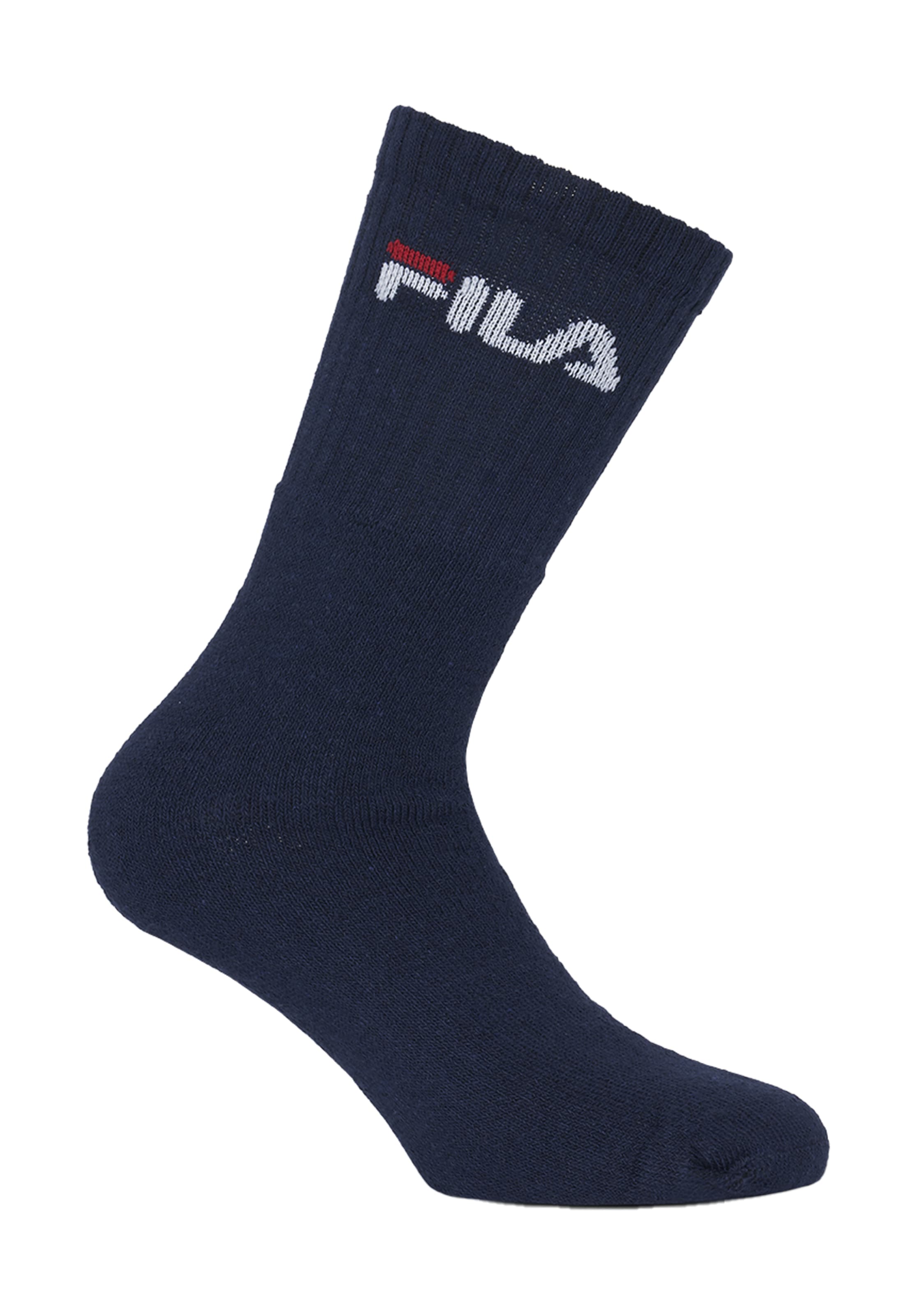 FILA Socken in Schwarz
