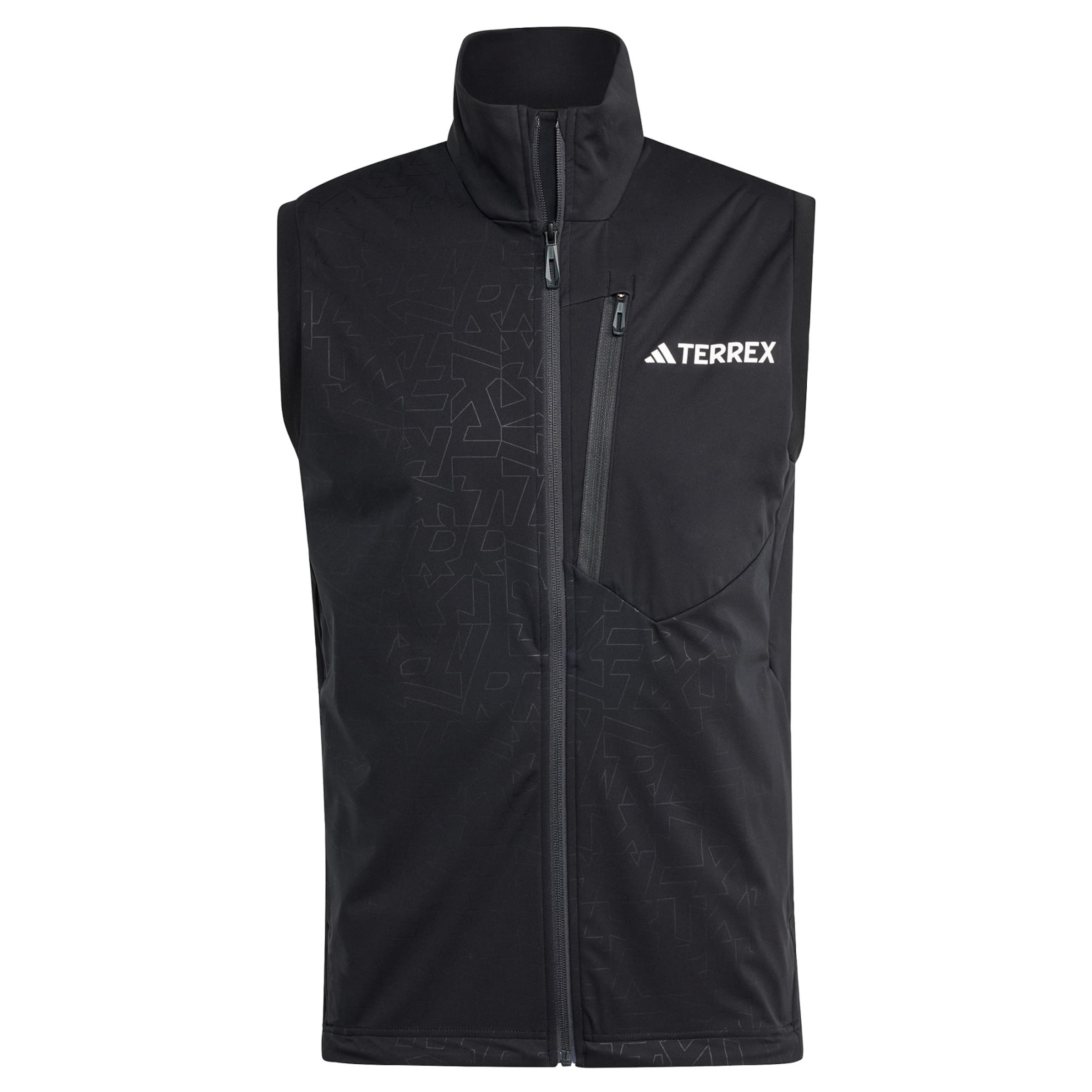 Gilet de sport 'Terrex Xperior' ADIDAS TERREX en noir : devant
