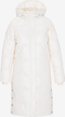 MYMO - Abrigo de invierno en blanco: frente