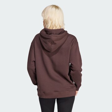 ADIDAS ORIGINALS Sweatshirt 'Trefoil' in Bruin