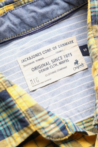 JACK & JONES Hemd S in Gelb