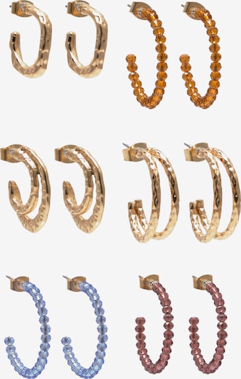 Pull&Bear Korvakoru värissä taivaansininen / pueblo / kulta / malva, Tuotenäkymä