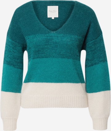 Part Two - Pullover 'Raluca' em verde: frente