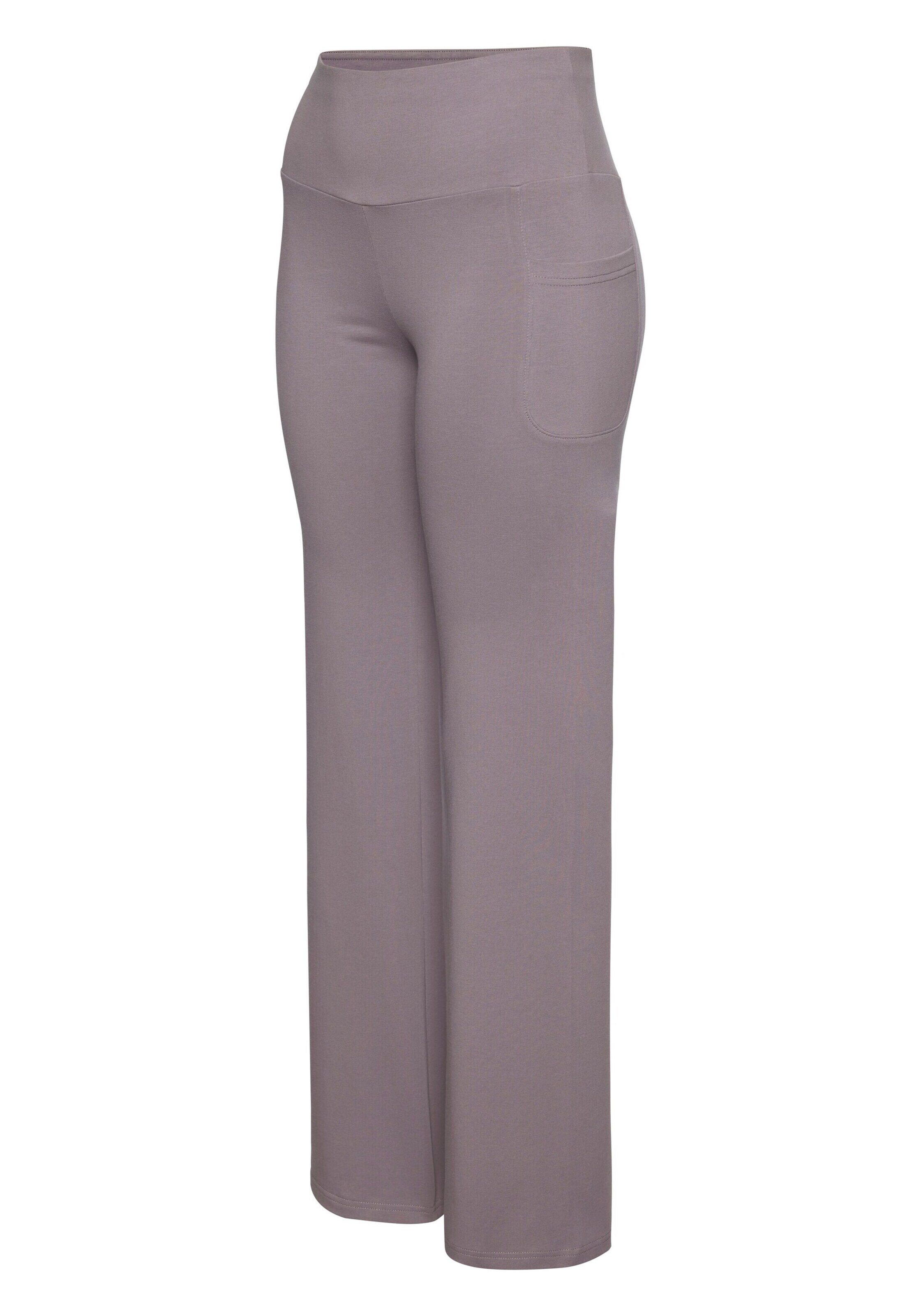 LASCANA ACTIVE Свободный крой Спортивные штаны в Лиловый
