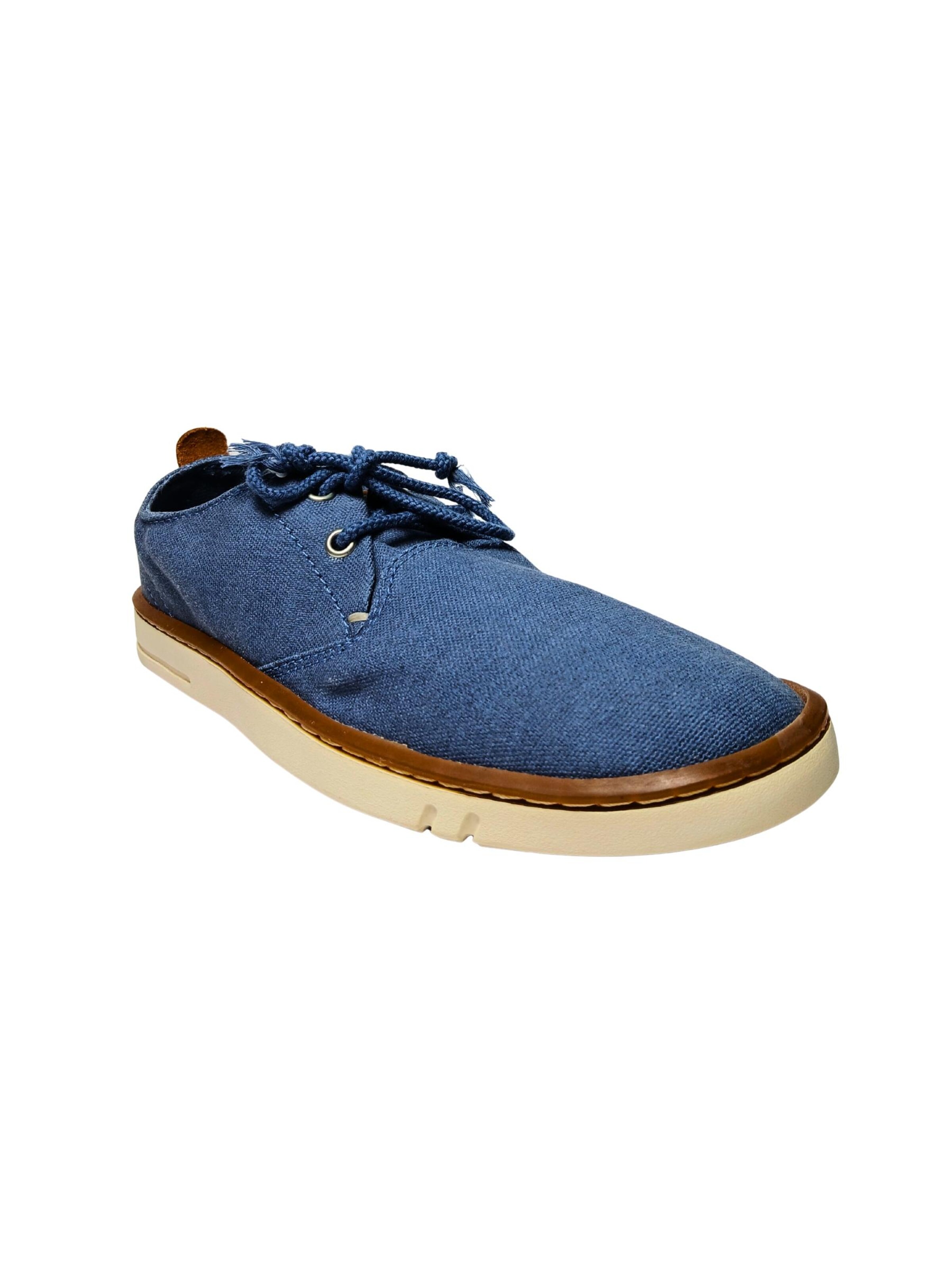 TIMBERLAND - Calzado deportivo con cordones en azul