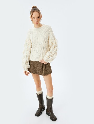 Koton Sweatershirt in Weiß