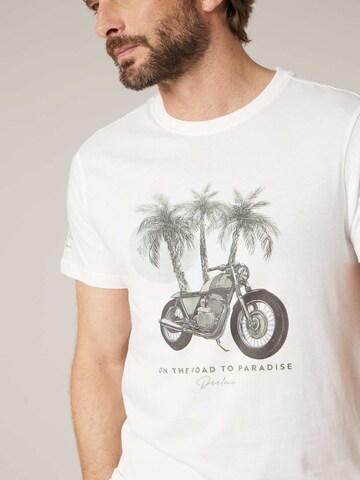 T-Shirt 'Sunderland' Deeluxe en blanc