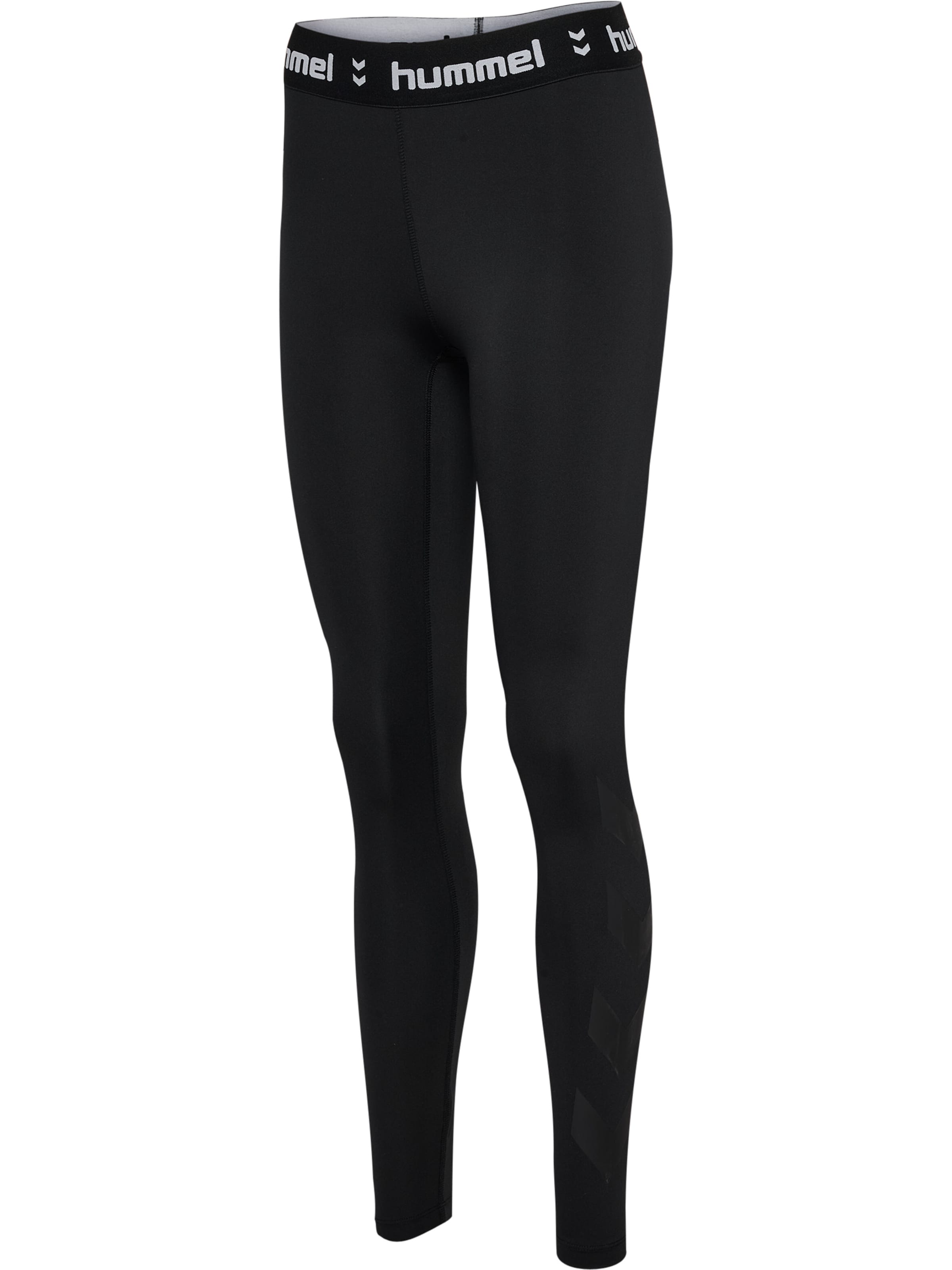 Skinny Pantaloni sport 'Pulse' de la Hummel pe negru