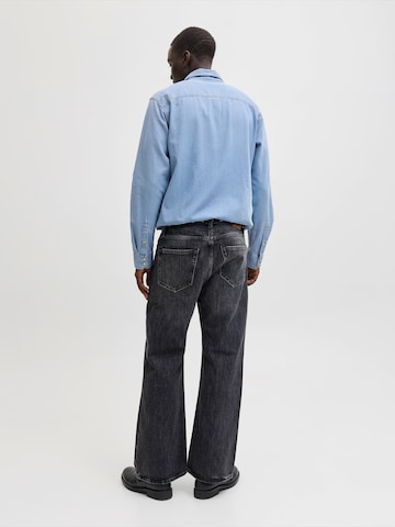 JACK & JONES Regular fit Skjorta 'JJESHERIDAN' i blå