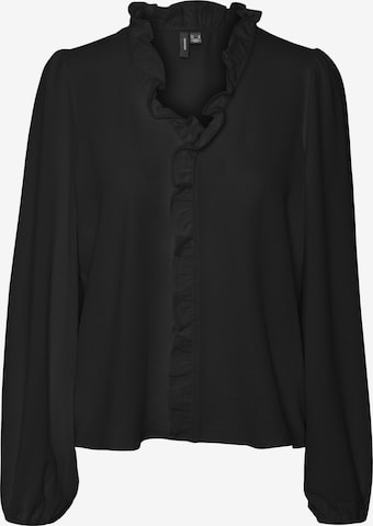 VERO MODA Bluse 'ALVA' i sort: forside