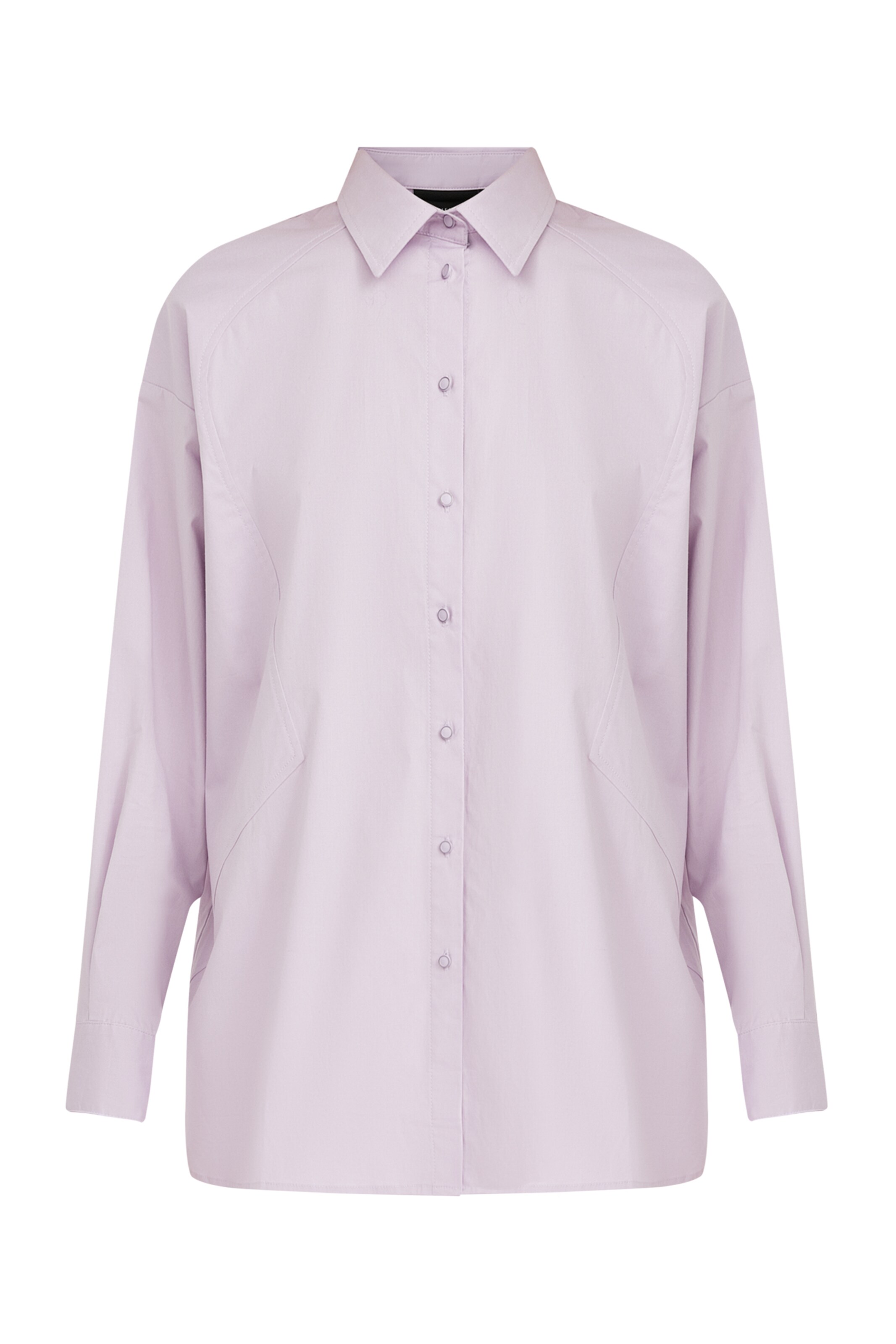 Finn Flare Blouse 'Basic' in Lila: voorkant