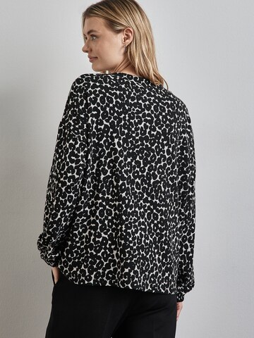 STREET ONE Bluse (GRS) in Schwarz