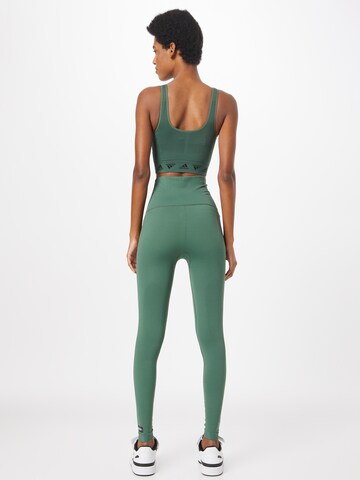 ADIDAS SPORTSWEAR Skinny Sportovní kalhoty 'Formotion Sculpt' – zelená