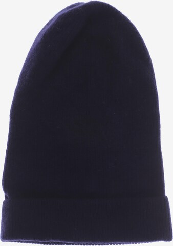 Arket Hat & Cap in One size in Blue: front