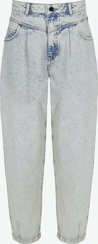 Aligne Tapered Bandplooi jeans 'Carolyn' in Blauw: voorkant