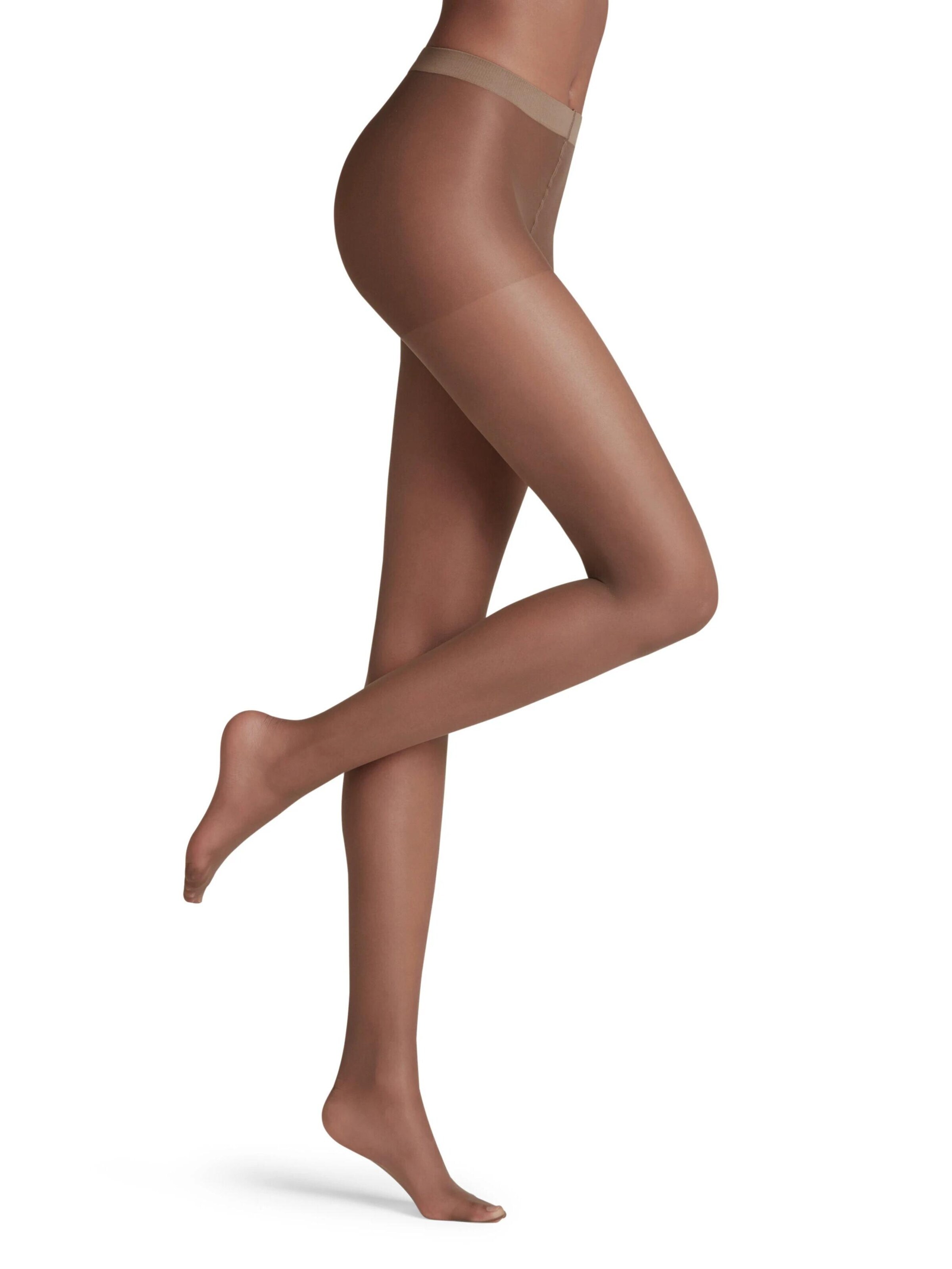 FALKE Tights 'Invisible Deluxe' in Brown