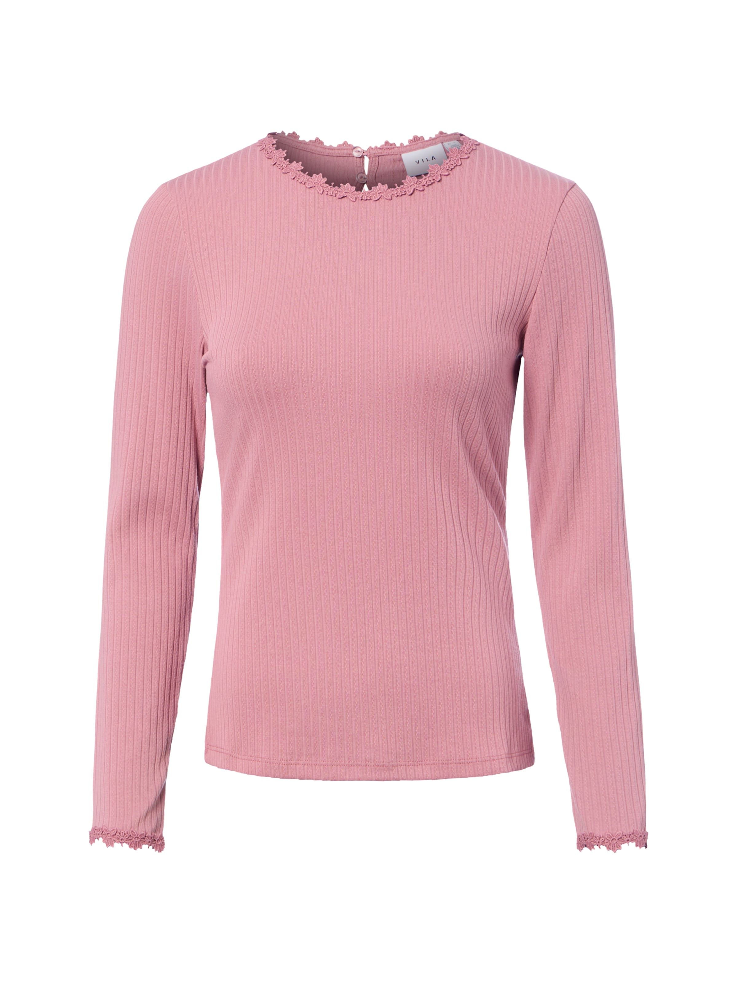 T-shirt ' Babia Flower ' VILA en rose : devant