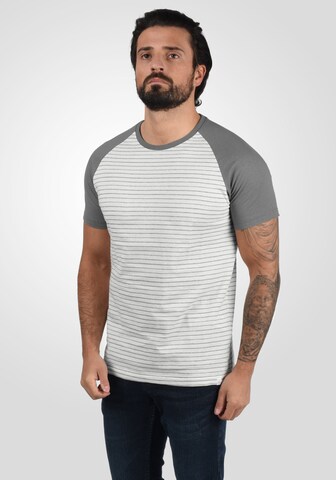 !Solid Shirt 'Sten' in Grey: front