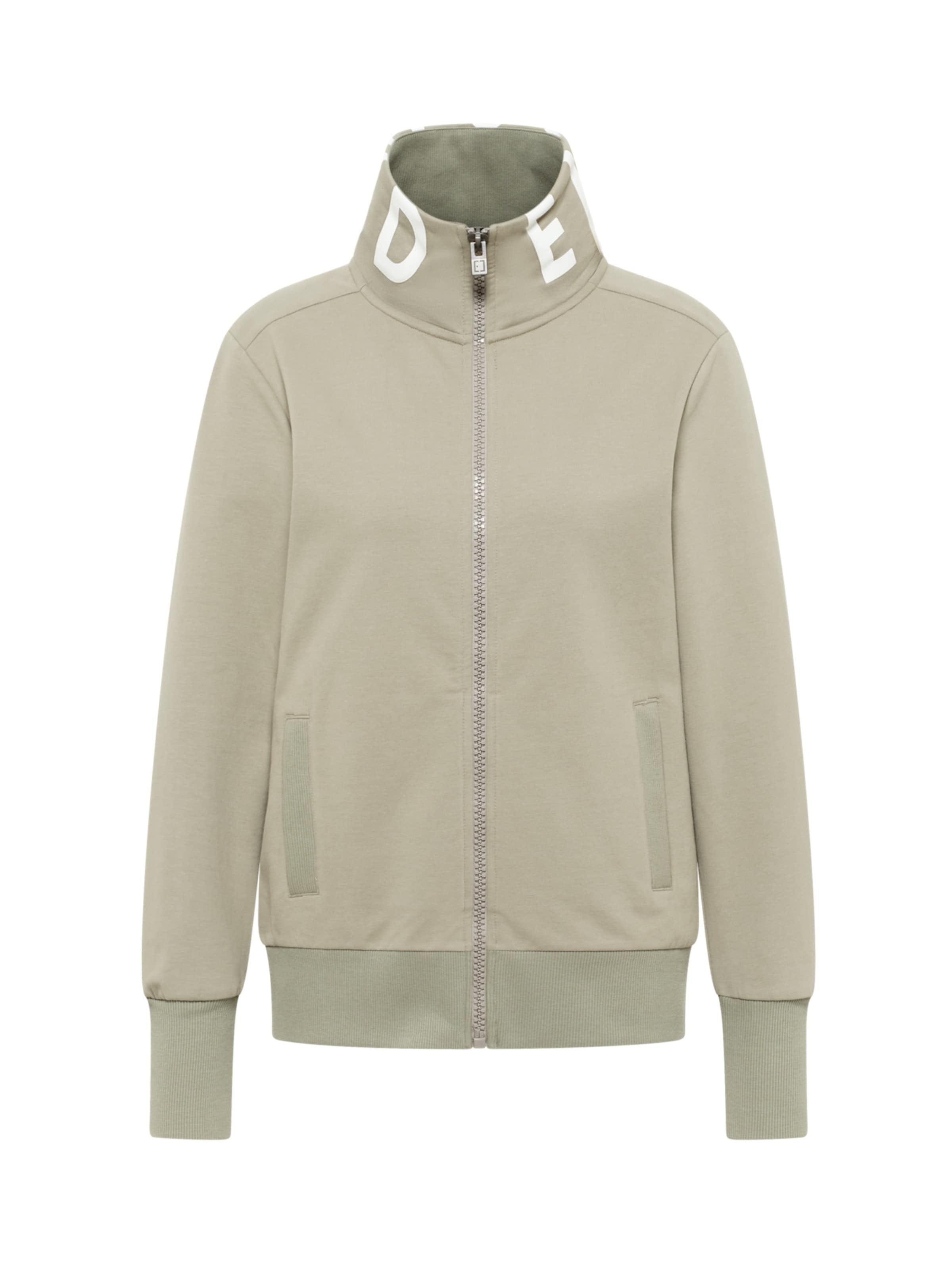 Elbsand Sweatvest 'Alvis' in Beige: voorkant