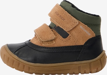 Bottes 'OMAR' GEOX en noir : devant