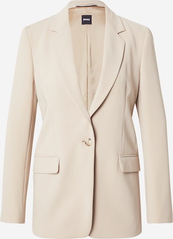 Blazer 'Jocaluah' BOSS en beige : devant