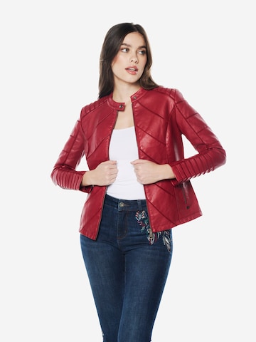 KOROSHI Kurtka przejściowa w kolorze czerwony