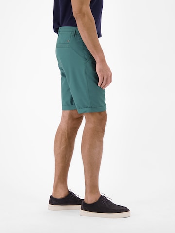LERROS Regular Pleat-Front Pants in Green