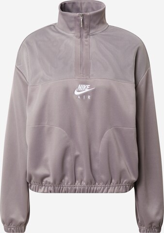 Sweat-shirt Nike Sportswear en violet : devant