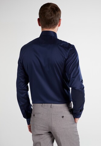 ETERNA Slim fit Business shirt in Blue