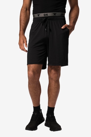 Loosefit Pantalon de sport JAY-PI en noir : devant