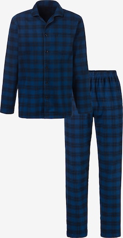 s.Oliver Pyjama lang in Blauw: voorkant