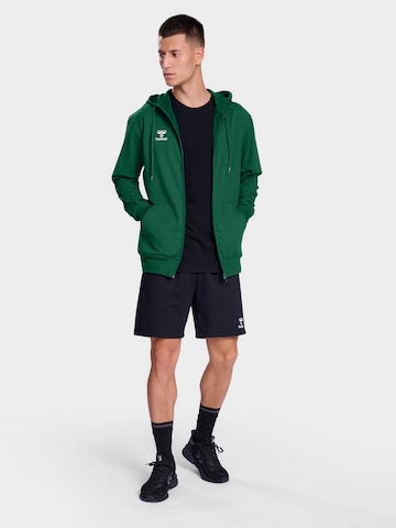 Hummel Sportsweatvest 'Go 2.0' in Groen