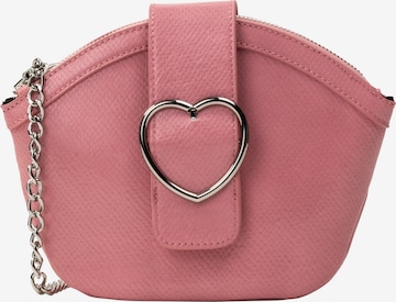 myMo at night Crossbody Bag in Pink: front