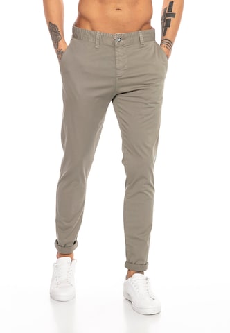 Redbridge Regular Chino 'Luton' in Groen: voorkant