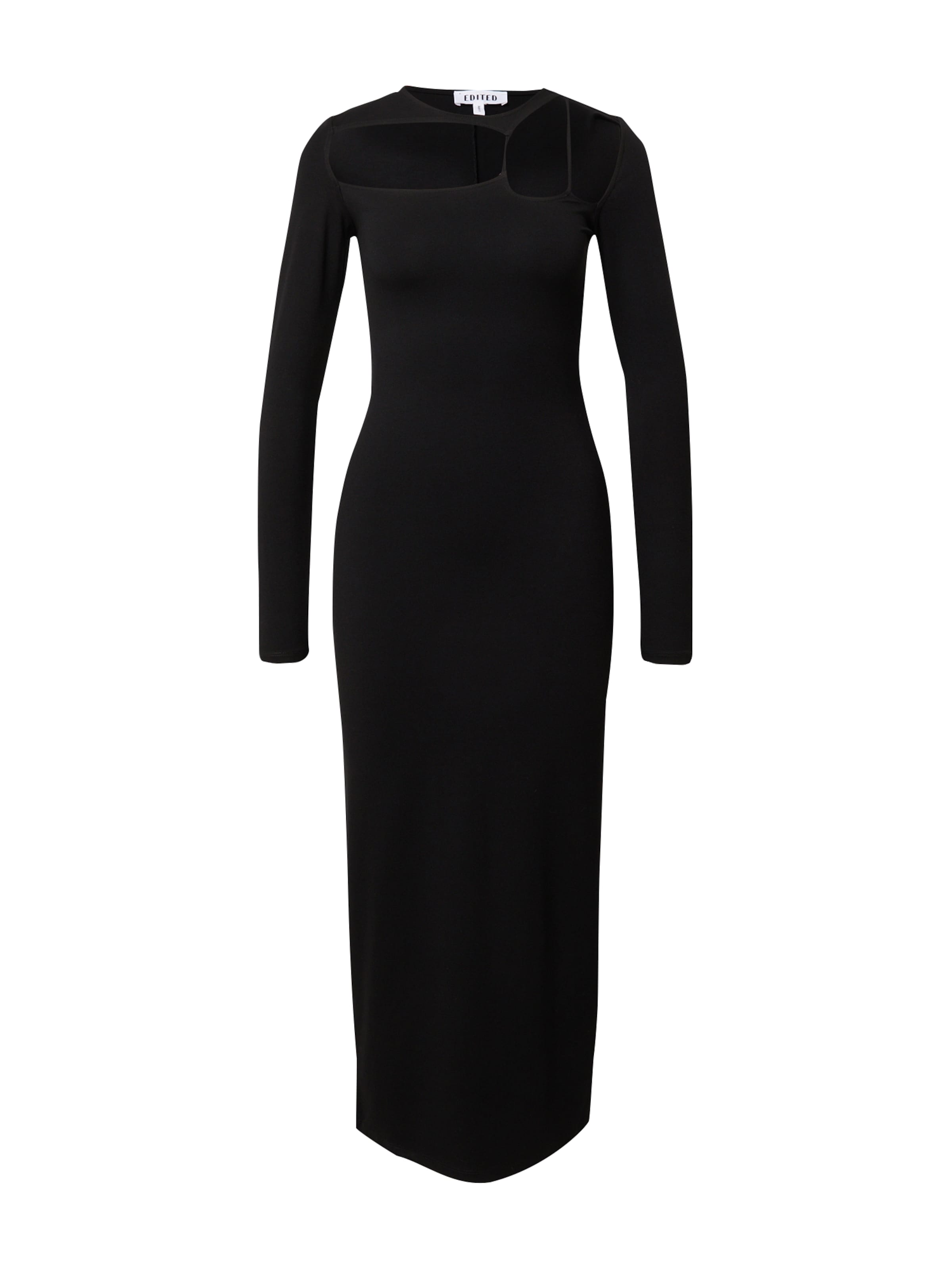 EDITED Robe &#x27;Yamila&#x27; en noir, Vue avec produit